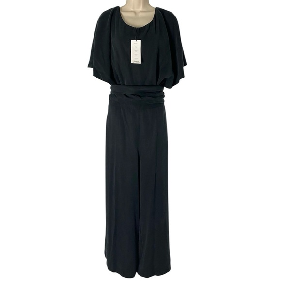 VETTA Cape Jumpsuit Wide Leg Pants Wrap Top Convertible New Capsule - Picture 10 of 17